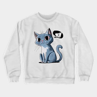 Meow With Me Crewneck Sweatshirt